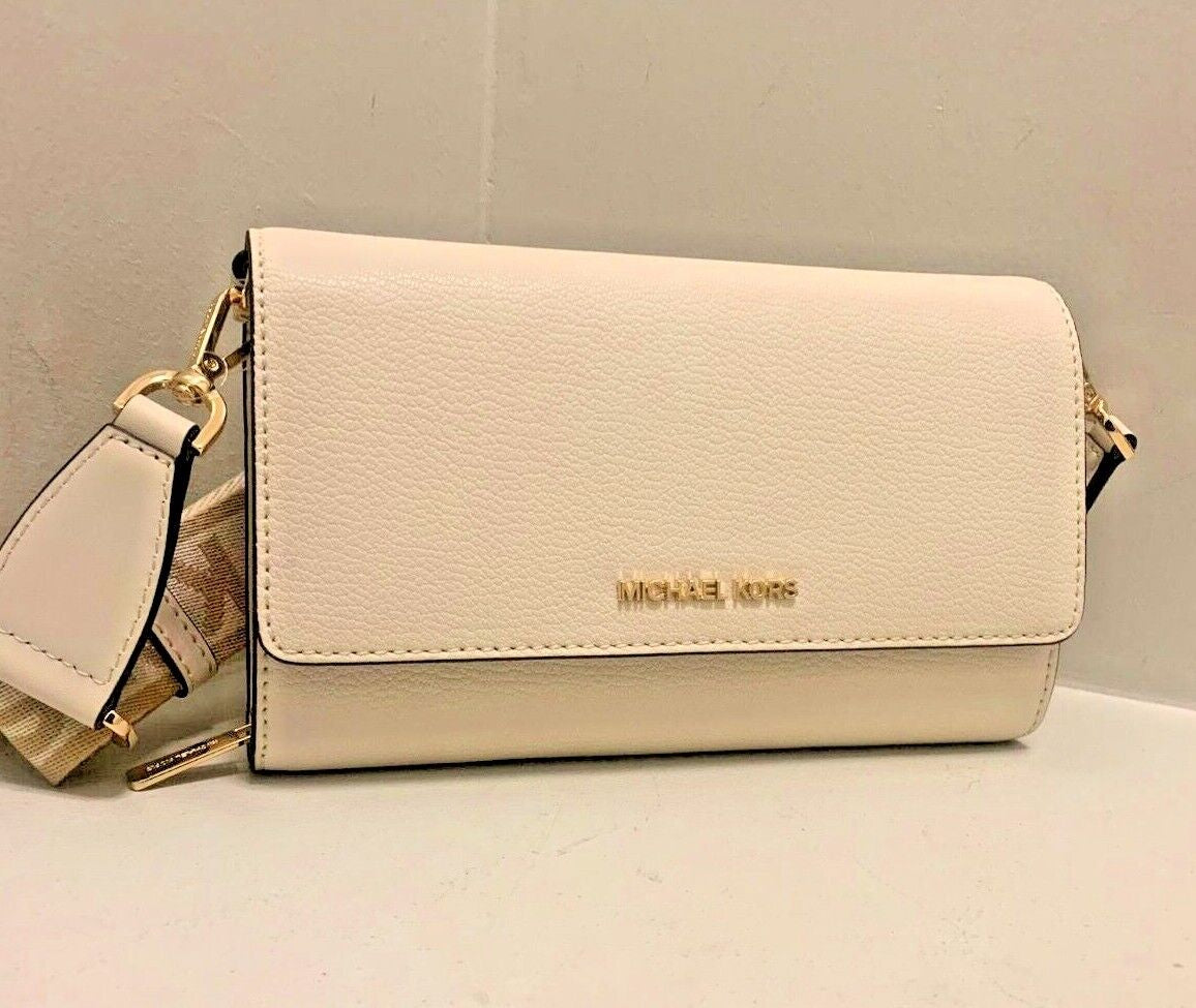 Michael Kors Women Lady Zip around Wallet Crossbody Bag Handbag Messenger Purse